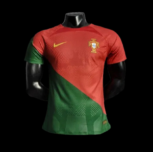 2022 Portugal Home Soccer Jersey Replica Player Version World Cup