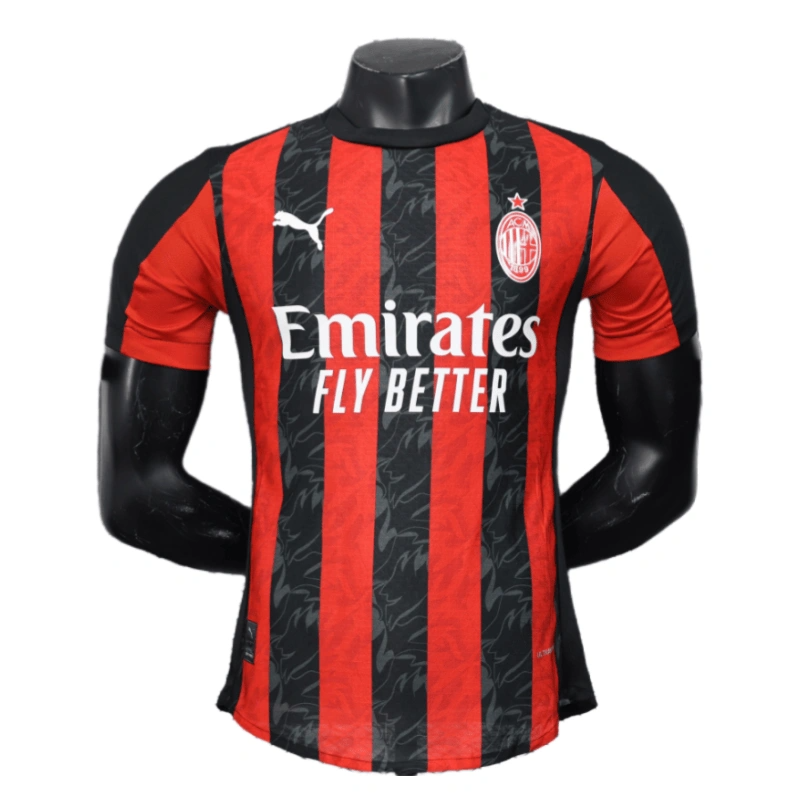AC Milan 2025-2026 Home Player Edition New Football Shirt