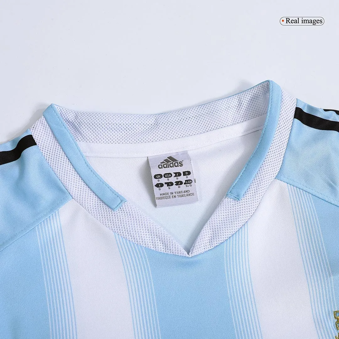 Argentina Retro Home Jersey 2004/2005
