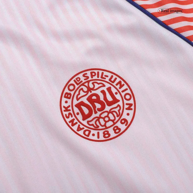 Denmark 1986 Retro Jersey Away