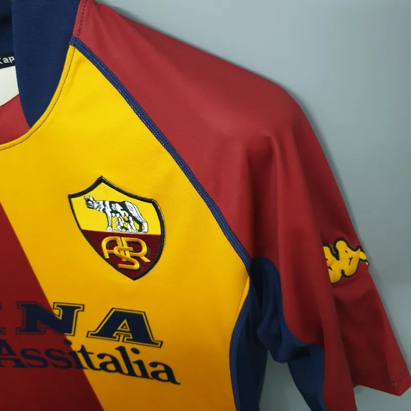 Roma 2001~2002 Retro Jersey Third Away Replica