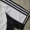 Real Madrid 2025-2026 casual white striped short sleeved shirt