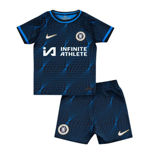 Kids Chelsea Away Kit Jersey+Short 2023-2024