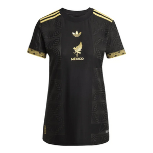 Adidas Women Mexico Third Jersey Kit Gold Cup 2025
