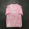 25/26 Real Madrid Special Edition Jersey - Pink-White Tie-Dye with Black Accents