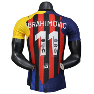 IBRAHIMOVIC #11 Milan Shirt Special Edition Football Jersey Player Version 2025-2026