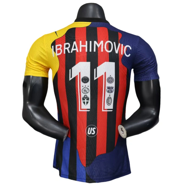 IBRAHIMOVIC #11 Milan Shirt Special Edition Football Jersey Player Version 2025-2026