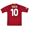 Serie A Roma Club Totti #10 Batistuta #18 Retro Jersey Home 2000-2001