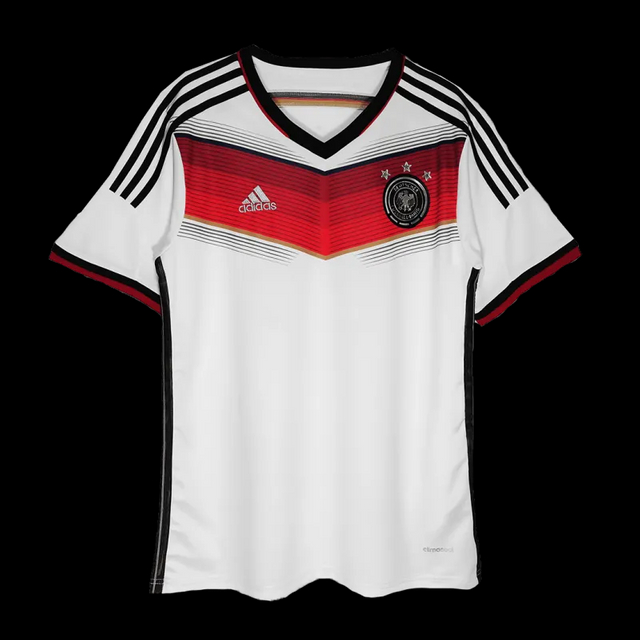 2014 Germany Retro 3 Stars Home Jersey World Cup