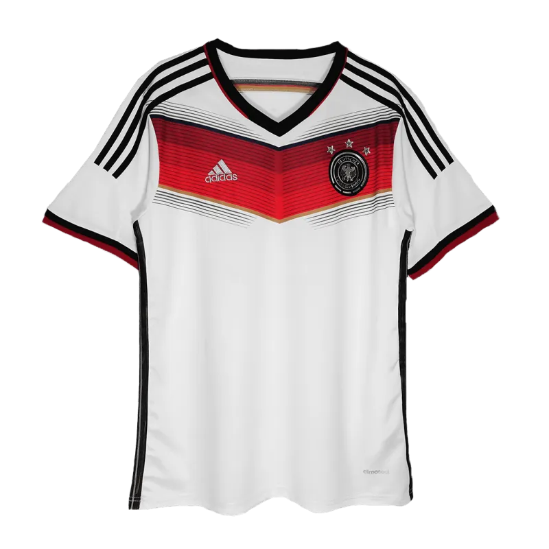 2014 Germany Retro 3 Stars Home Jersey World Cup