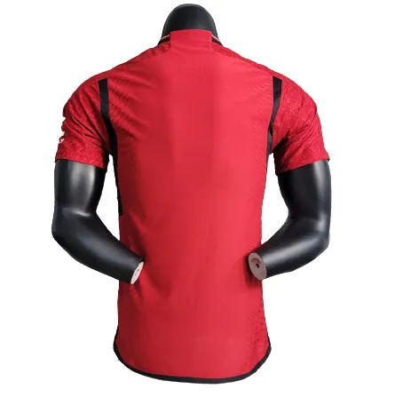 2023-2024 Manchester United Jersey Home Player Version
