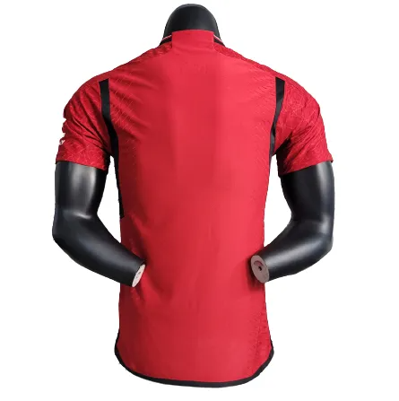 2023-2024 Manchester United Jersey Home Player Version