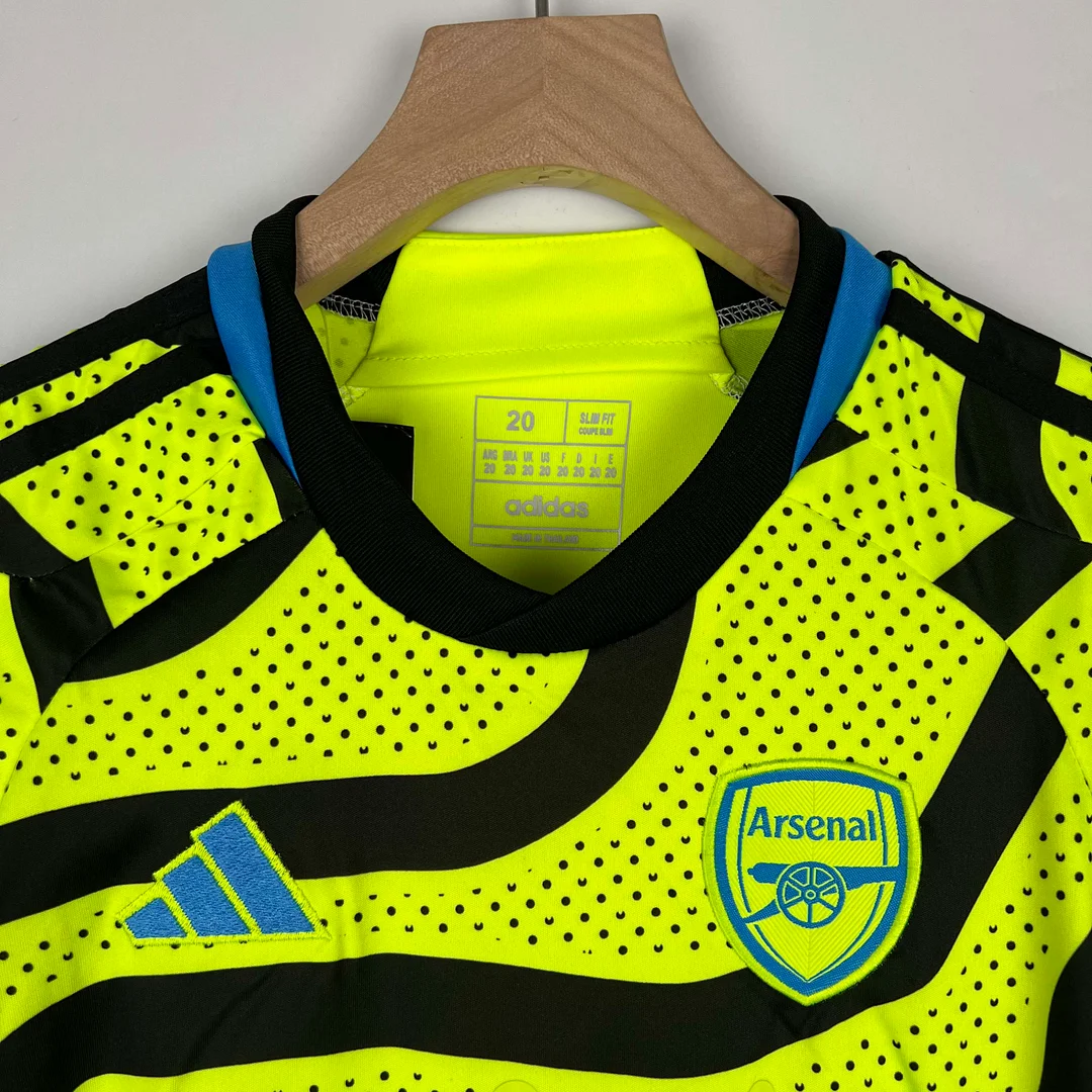 Arsenal Away Soccer Jersey Kids 2023-2024