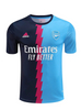 Arsenal Training Kids Kits Wear Blue Set Soccer Jersey 2022-2023