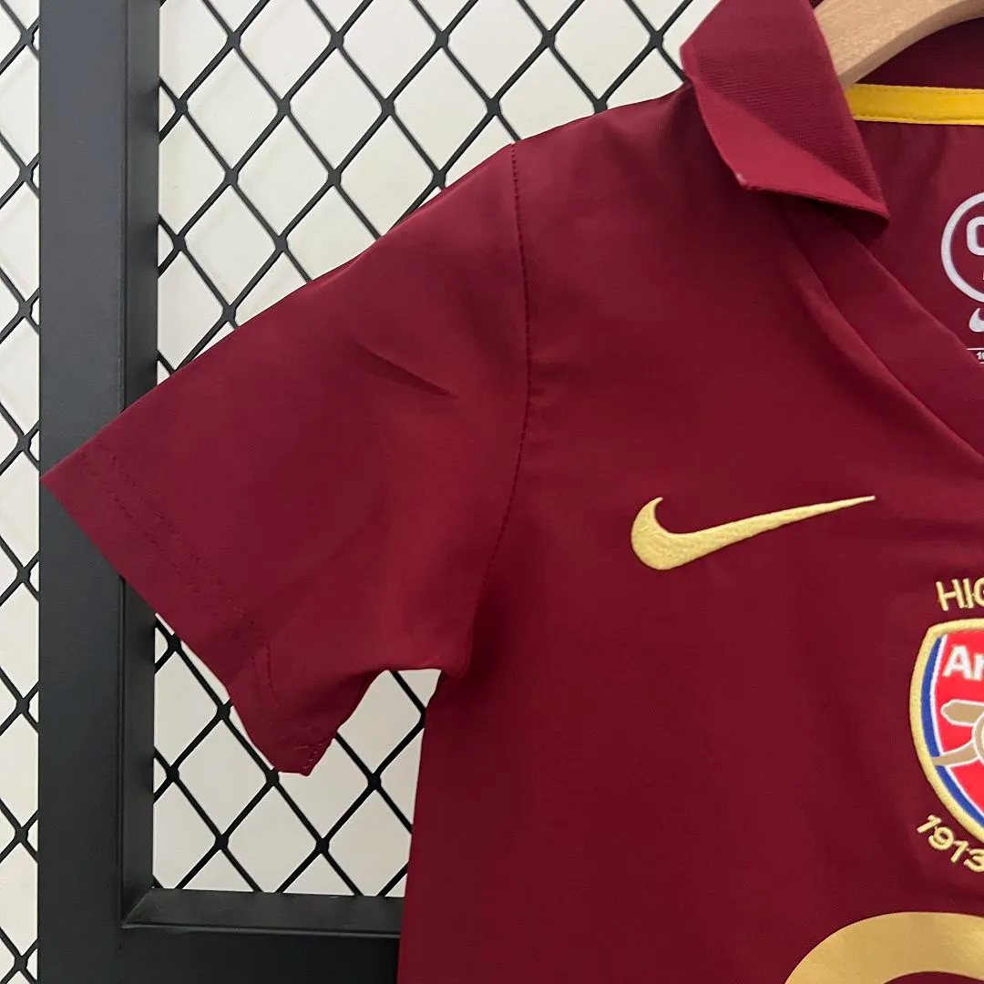 2005-2006 Arsenal Home Retro Kids Kits football Jersey