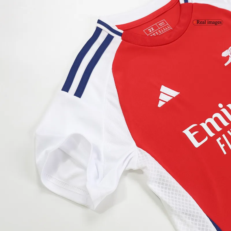 Kids Arsenal Home Jersey Kits(Jersey+Shorts+Socks) 2024-2025