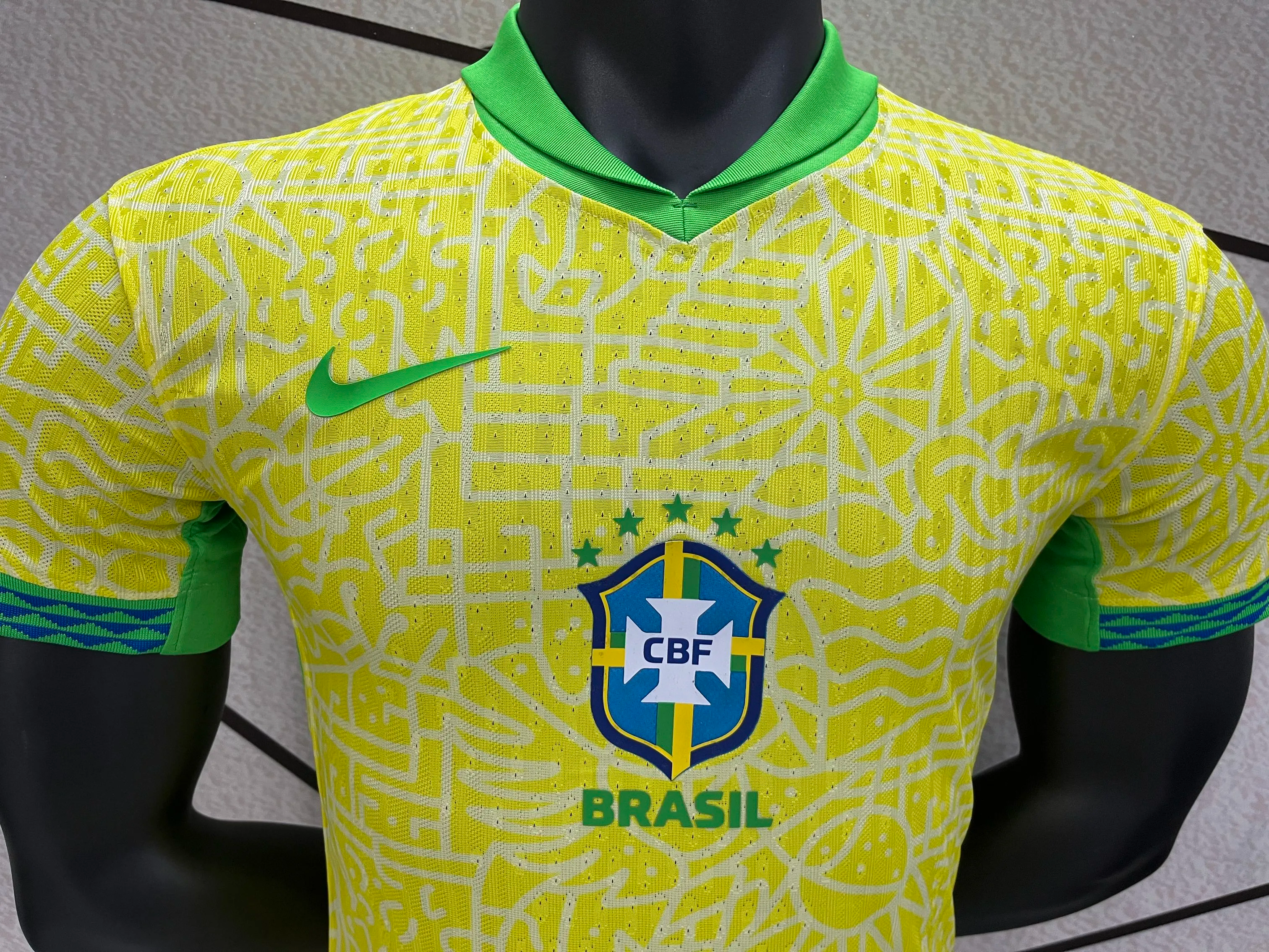 Brazil Home Jersey Player Version Copa America 2024