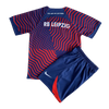 2023-2024 Kids RB Leipzig Away Jersey Kit 01