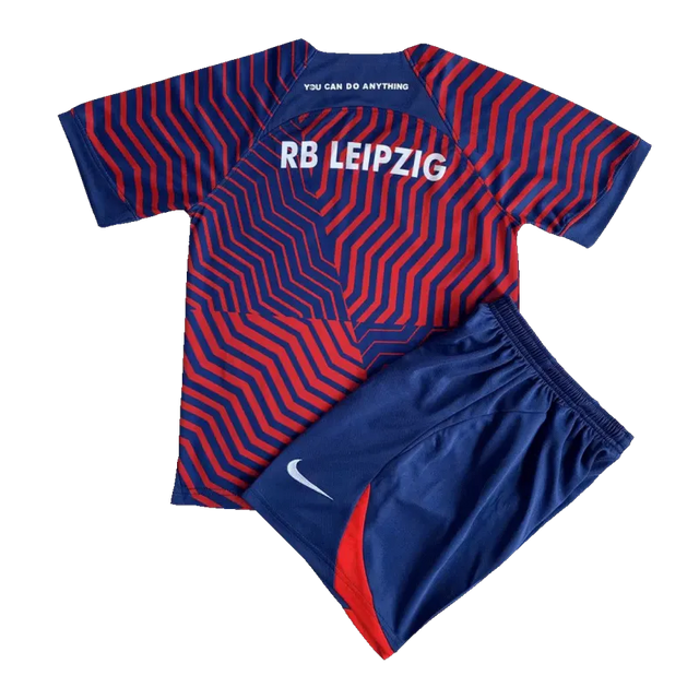 2023-2024 Kids RB Leipzig Away Jersey Kit 01