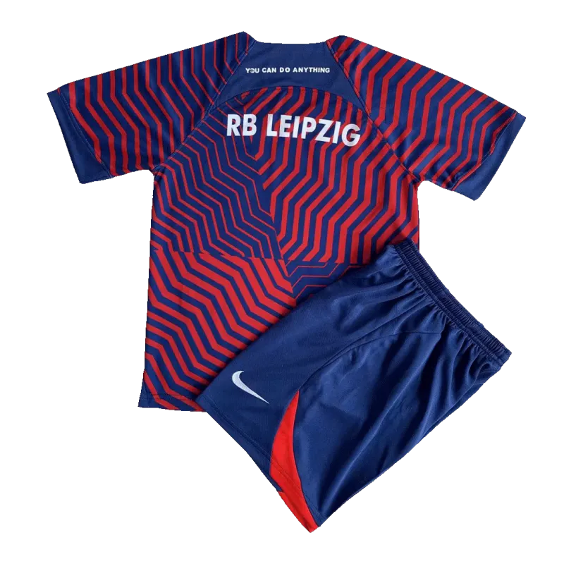 2023-2024 Kids RB Leipzig Away Jersey Kit 01