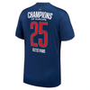 Special Edition PSG Home Stadium Shirt 2024-25 -Champions of Europe 2025