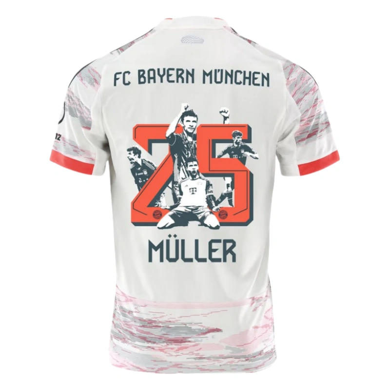 Bayern Munich away player edition 2025-2026 football jersey