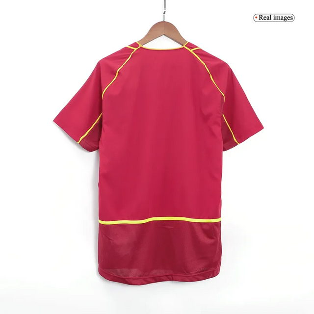 2002 Portugal Retro Jersey Home World Cup