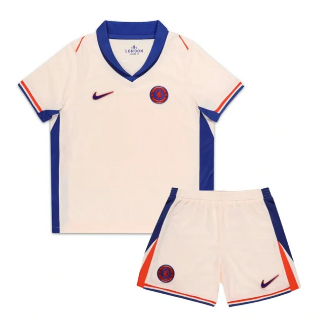 2024-25 Kids Chelsea Away Kits Jersey+Shorts