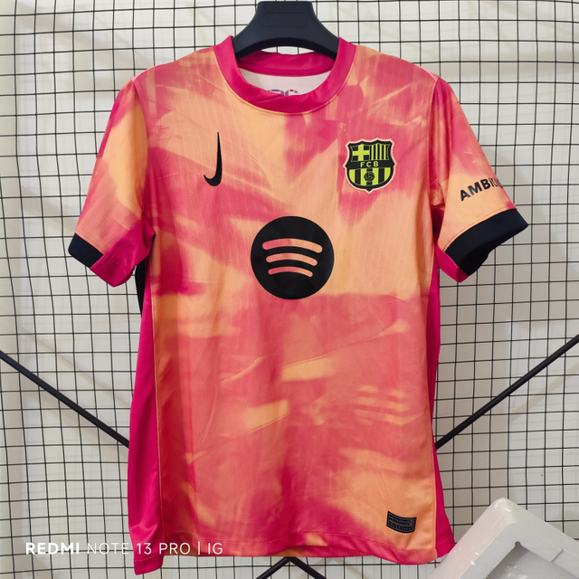 25/26 Barcelona Special Edition Jersey - Vibrant Pink Limited Release