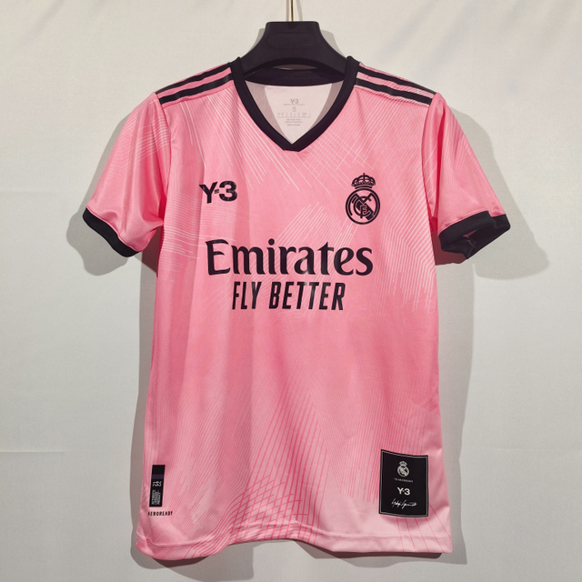 22/23 Real Madrid Y-3 Pink Limited Kit - Luxury Collaborative Design