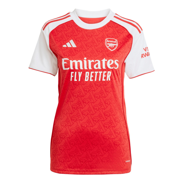 Arsenal Home Jersey Soccer Shirt 2025-2026 Womens