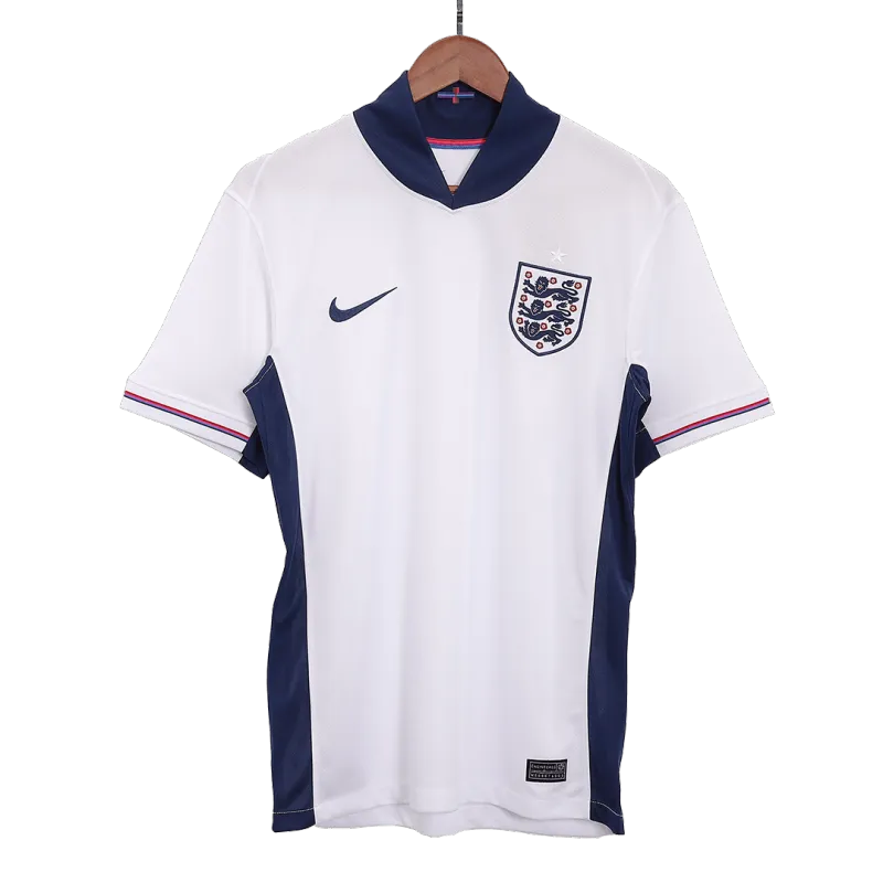 England Home Jersey EURO 2024 RICE #4 KANE #9 BELLINGHAM #10 FODEN #11-4