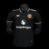 2024-2025 Manchester United Player Version Black POLO Shirt