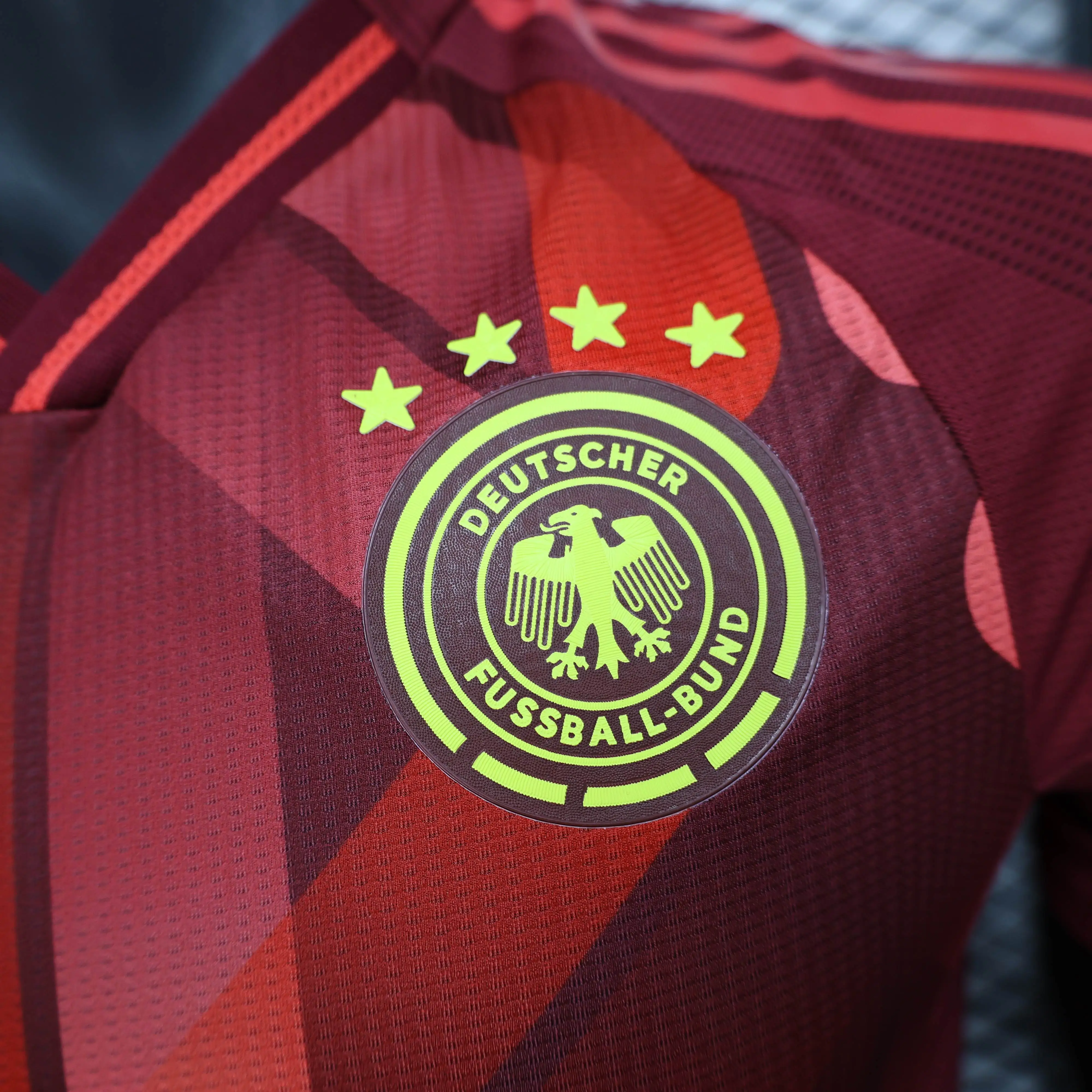 Germany Adidas Men Away Fotball Shirt Player Version Euro 2025