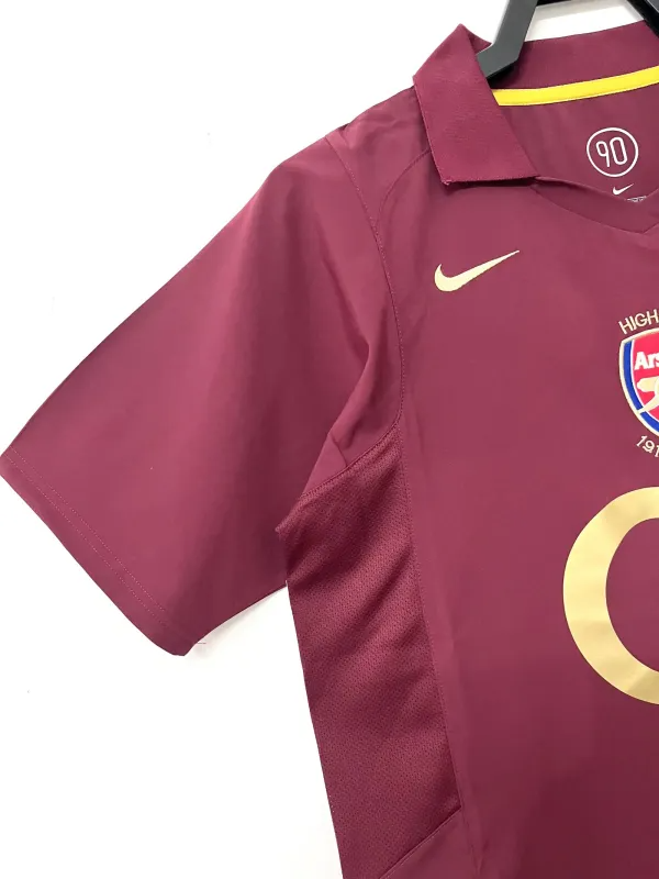2005-2006 Arsenal Retro Home Jersey