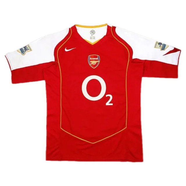 2004-2005 Arsena Retro Jersey Home Replica