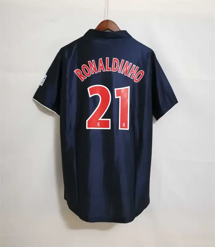 01-02 PSG Retro Jersey Home