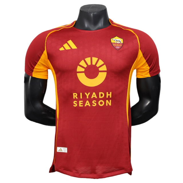 Roma Soccer Jersey Home Custom Shirt 2025-2026