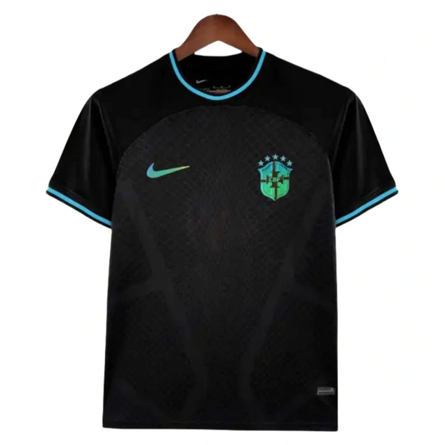 2024-2025 Brazil Concept Black Jersey