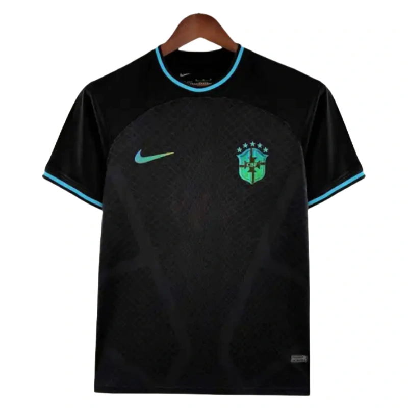 2024-2025 Brazil Concept Black Jersey