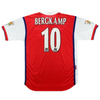 1998-1999 Arsenal Bergkamp #10 Retro Jersey Home