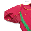 2002 Portugal Retro Jersey Home World Cup