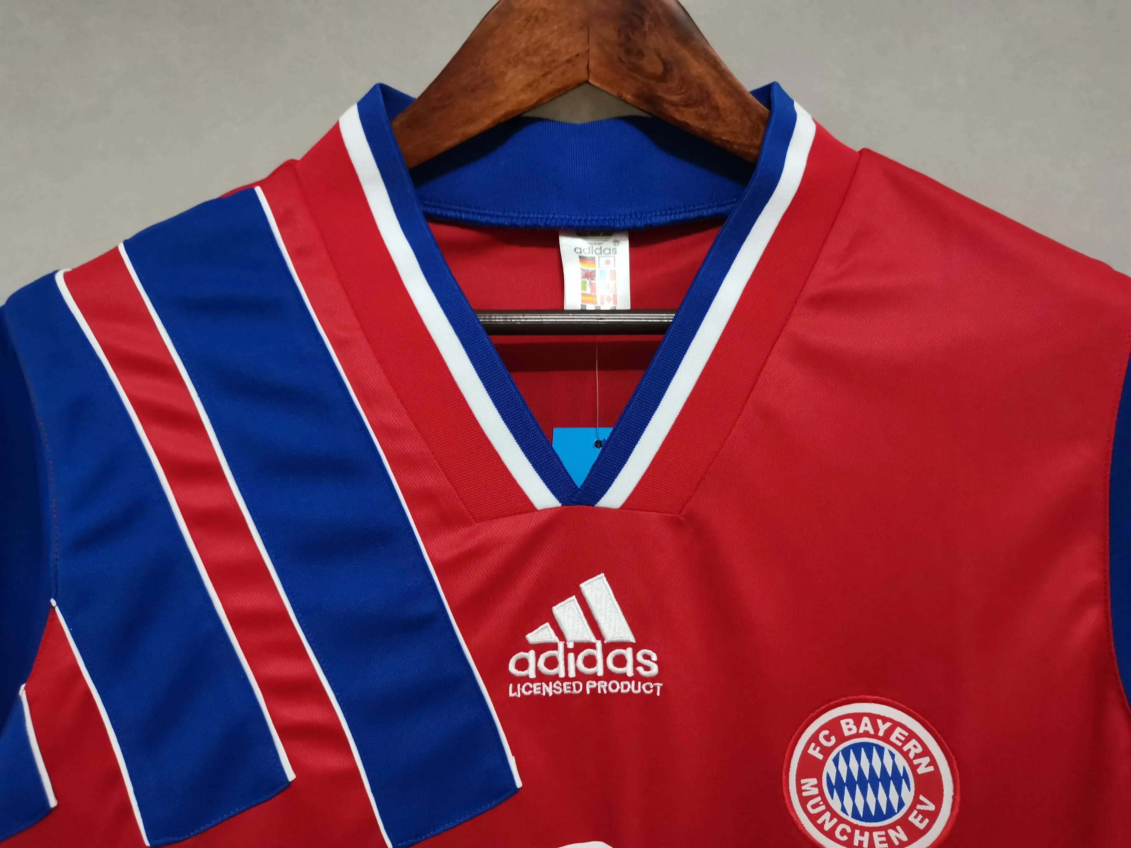 1993-1995 Bayern Munich Retro Jersey Home
