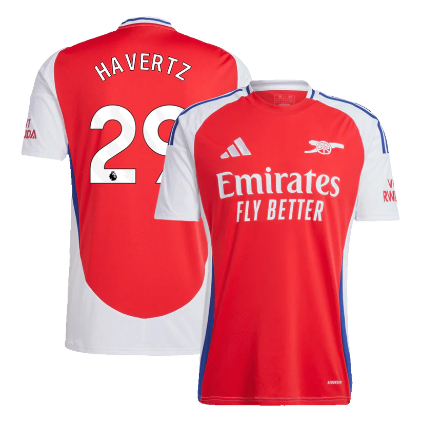 HAVERTZ #29 Arsenal Home Soccer Jersey 2024/25
