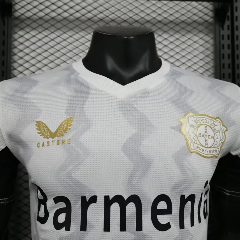 2024-2025 Bayer 04 Leverkusen Away Soccer Jersey Player Version