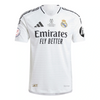 Real Madrid Mens Home Copa del Rey Final Shirt 2024-2025 White Player Version
