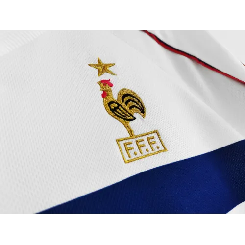 1998 France Retro Jersey Away World Cup