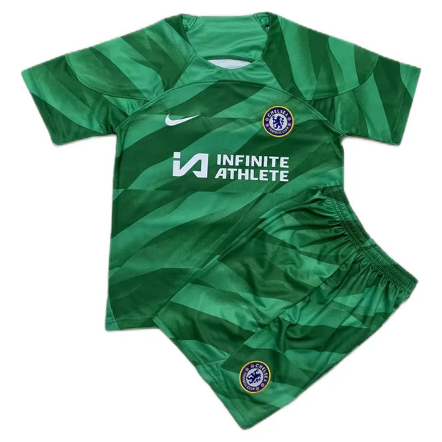 2023-2024 Kids Chelsea Goalkeeper Kit Jersey+Short