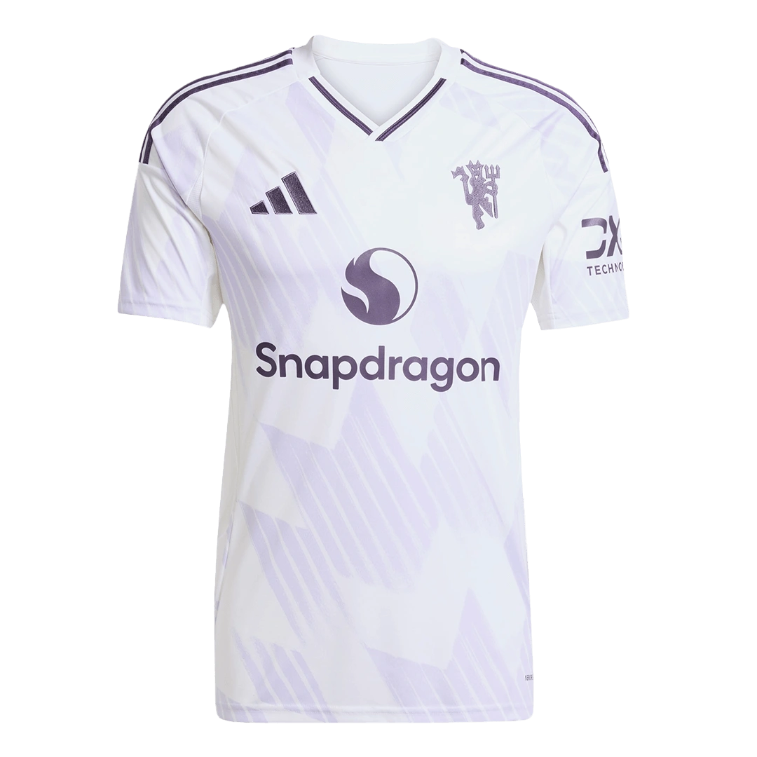 Manchester United Soccer Jersey Away Custom Shirt 2025-2026 -Fan Version