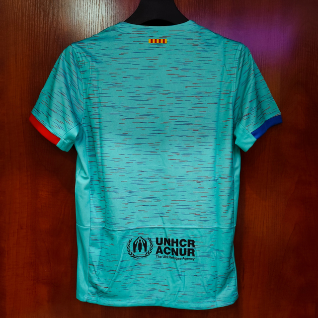 23/24 Barcelona Away Jersey Retro - Johan Cruyff Tribute